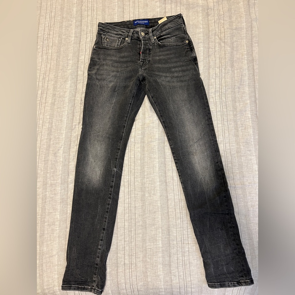 Scotch & Soda Charcoal Denim